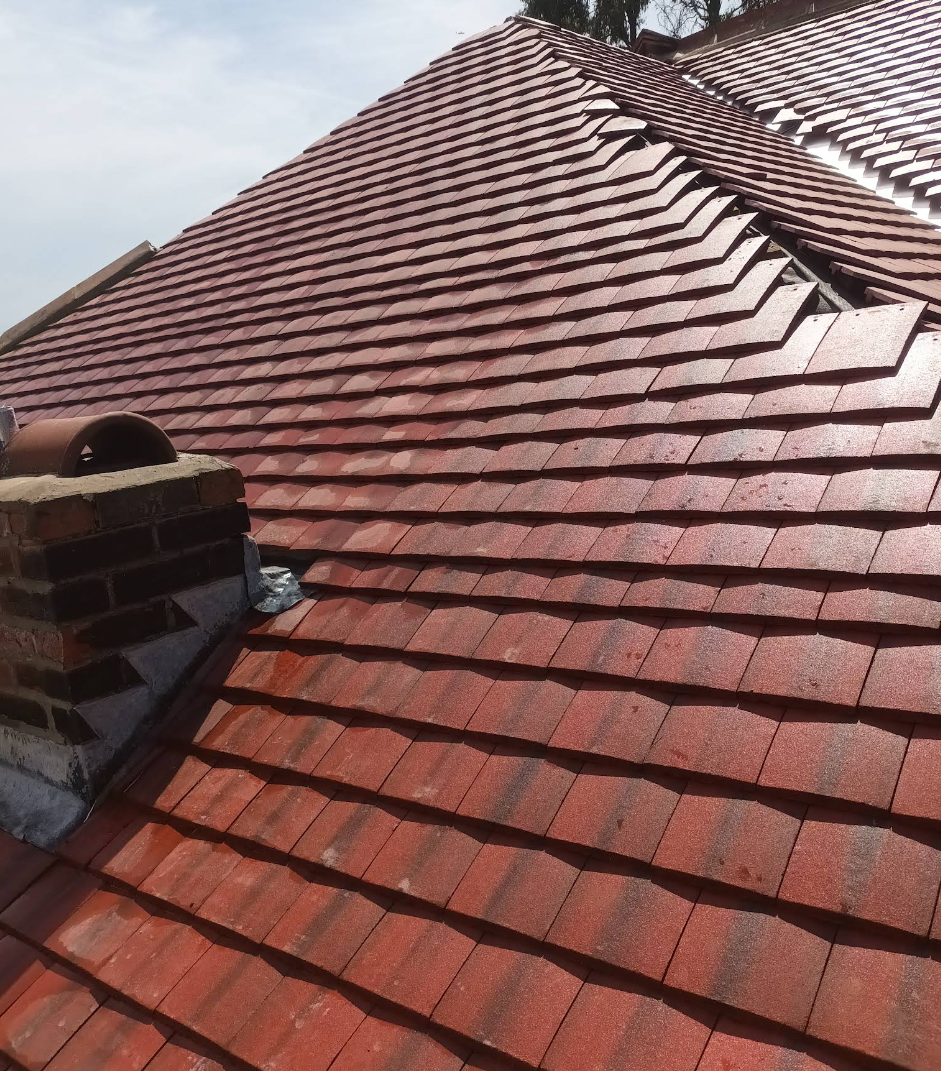 Plain tile roof · finished